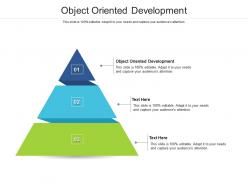 Object oriented development ppt powerpoint presentation show picture cpb