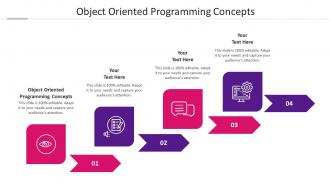 Object oriented programming concepts ppt powerpoint presentation pictures format cpb