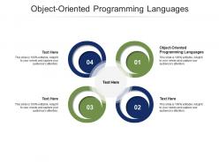 Object oriented programming languages ppt powerpoint presentation file background image cpb