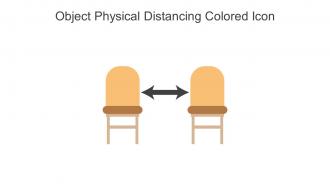 Object Physical Distancing Colored Icon In Powerpoint Pptx Png And Editable Eps Format