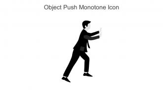 Object Push Monotone Icon In Powerpoint Pptx Png And Editable Eps Format