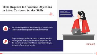 Objection Handling And Overcoming Resistance In Sales Training Ppt Impactful