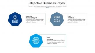 Objective business payroll ppt powerpoint presentation portfolio tips cpb