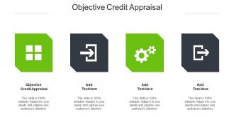 Objective Credit Appraisal Ppt Powerpoint Presentation Show Pictures Cpb