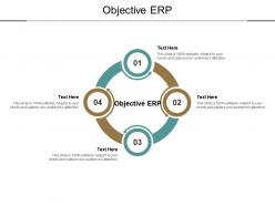 Objective erp ppt powerpoint presentation summary demonstration cpb