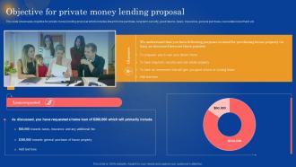 Objective For Private Money Lending Proposal Private Mortgage Lender Proposal