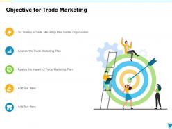 Objective for trade marketing developing and managing trade marketing plan ppt portrait