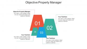 Objective property manager ppt powerpoint presentation file grid cpb