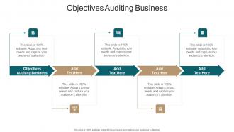 Objectives Auditing Business In Powerpoint And Google Slides Cpb