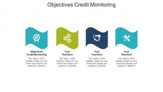 Objectives credit monitoring ppt powerpoint presentation gallery slides cpb