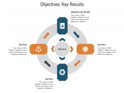 Objectives key results ppt powerpoint presentation icon graphics cpb