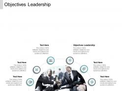 Objectives leadership ppt powerpoint presentation pictures design ideas cpb