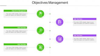 Objectives Management In Powerpoint And Google Slides Cpb