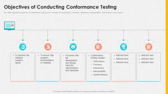 Objectives Of Conducting Conformance Testing Ppt Ideas