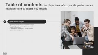 Objectives Of Corporate Performance Management To Attain Key Results Complete Deck Designed Editable