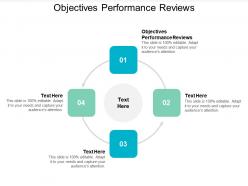 Objectives performance reviews ppt powerpoint presentation icon good cpb