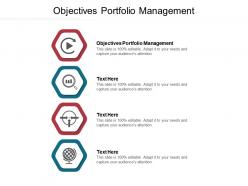 Objectives portfolio management ppt powerpoint presentation inspiration example topics cpb
