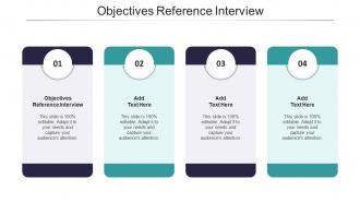 Objectives Reference Interview In Powerpoint And Google Slides Cpb