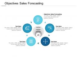 Objectives sales forecasting ppt powerpoint presentation deck cpb