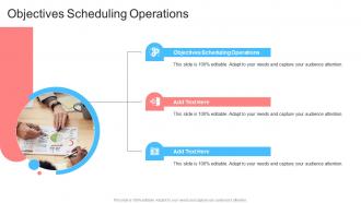 Objectives Scheduling Operations In Powerpoint And Google Slides Cpb