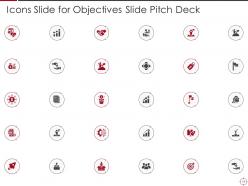 Objectives slide pitch deck ppt template