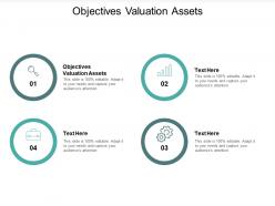 Objectives valuation assets ppt powerpoint presentation infographic template templates cpb