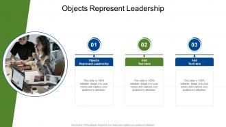 Objects Represent Leadership In Powerpoint And Google Slides Cpb