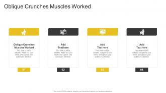 Oblique Crunches Muscles Worked In Powerpoint And Google Slides Cpb