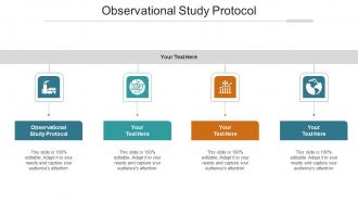 Observational Study Protocol Ppt Powerpoint Presentation Summary Examples Cpb