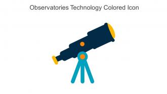 Observatories Technology Colored Icon In Powerpoint Pptx Png And Editable Eps Format