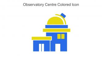Observatory Centre Colored Icon In Powerpoint Pptx Png And Editable Eps Format