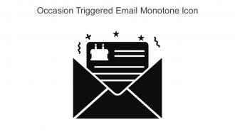 Occasion Triggered Email Monotone Icon In Powerpoint Pptx Png And Editable Eps Format