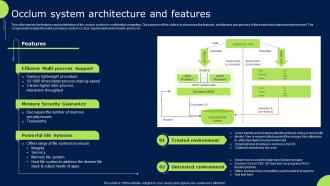 Occlum System Architecture And Features Confidential Cloud Computing