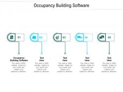 Occupancy building software ppt powerpoint presentation layouts skills cpb