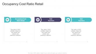 Occupancy Cost Ratio Retail In Powerpoint And Google Slides Cpb
