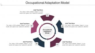 Occupational Adaptation Model In Powerpoint And Google Slides Cpb