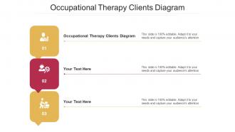 Occupational therapy clients diagram ppt powerpoint presentation infographic template good cpb