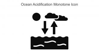 Ocean Acidification Monotone Icon In Powerpoint Pptx Png And Editable Eps Format