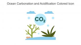 Ocean Carbonation And Acidification Colored Icon In Powerpoint Pptx Png And Editable Eps Format