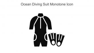 Ocean Diving Suit Monotone Icon In Powerpoint Pptx Png And Editable Eps Format