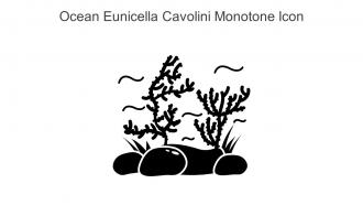 Ocean Eunicella Cavolini Monotone Icon In Powerpoint Pptx Png And Editable Eps Format