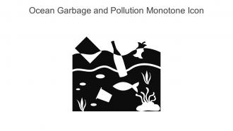 Ocean Garbage And Pollution Monotone Icon In Powerpoint Pptx Png And Editable Eps Format