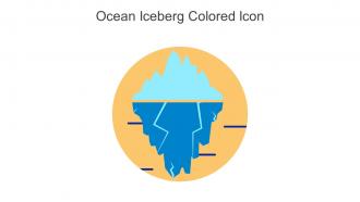 Ocean Iceberg Colored Icon In Powerpoint Pptx Png And Editable Eps Format