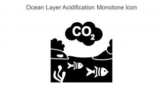 Ocean Layer Acidification Monotone Icon In Powerpoint Pptx Png And Editable Eps Format