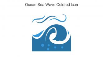 Ocean Sea Wave Colored Icon In Powerpoint Pptx Png And Editable Eps Format
