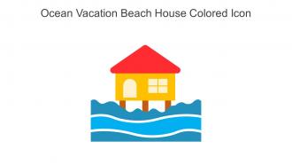 Ocean Vacation Beach House Colored Icon In Powerpoint Pptx Png And Editable Eps Format