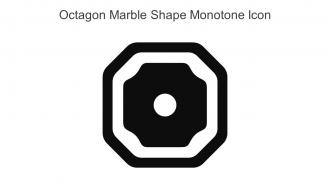 Octagon Marble Shape Monotone Icon In Powerpoint Pptx Png And Editable Eps Format