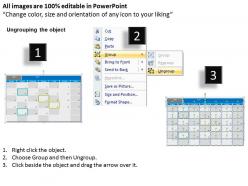 October 2013 calendar powerpoint slides ppt templates