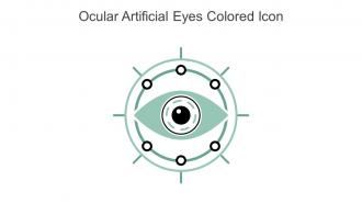 Ocular Artificial Eyes Colored Icon In Powerpoint Pptx Png And Editable Eps Format