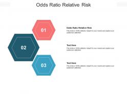 Odds ratio relative risk ppt powerpoint presentation model example cpb